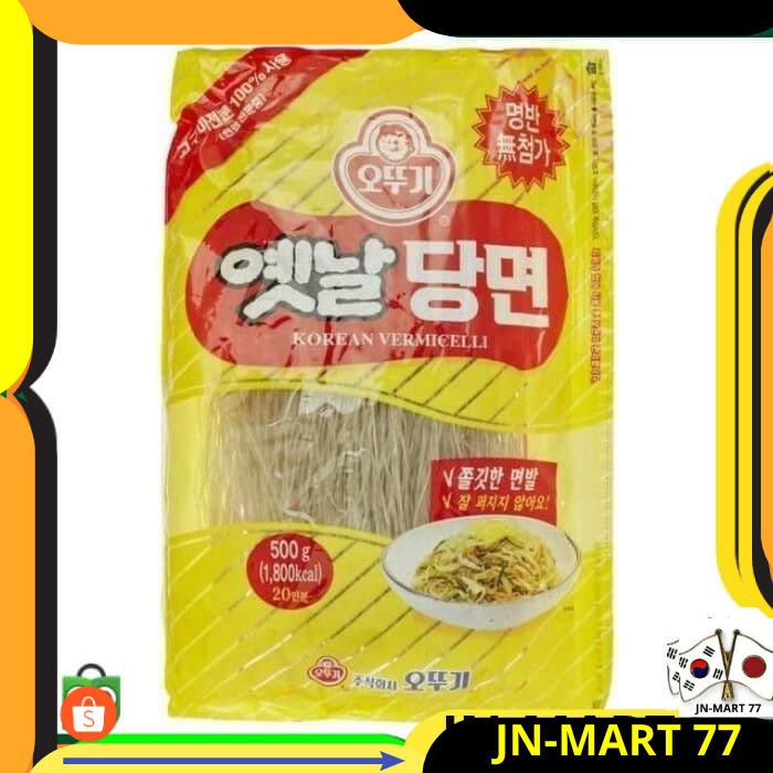

MAKANAN KOREA/KOREAN FOOD/MIE KOREA HALAL OTTOGI KOREAN JAPCHAE/BIHUN/GLASS NOODLE 300 GR IMPORT ORI