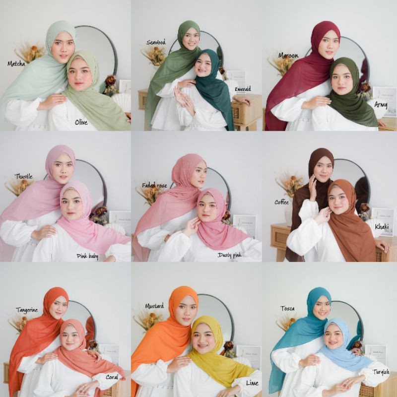 Pashmina babydoll ceruty part 2