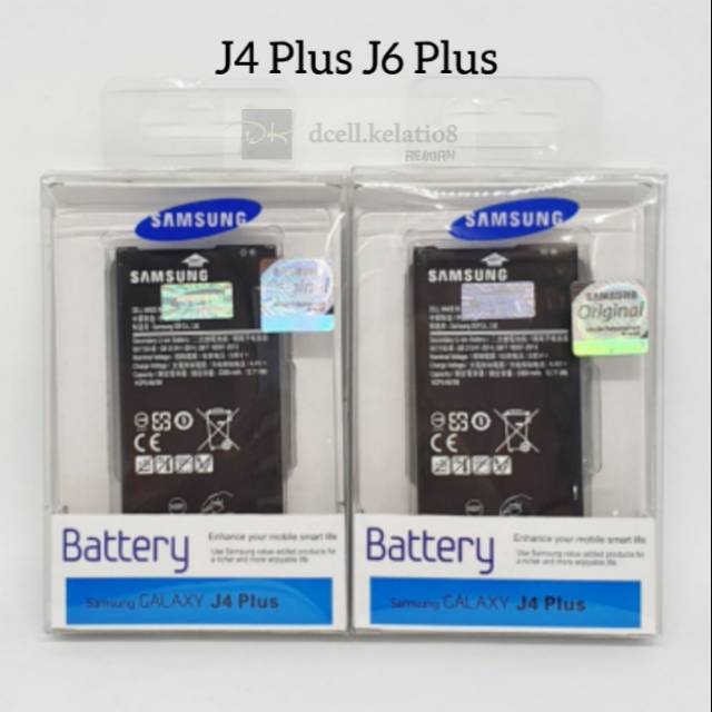Baterai Samsung J4 Plus J6 Plus J4+ J6+