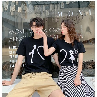  kaos  couple  valentine kado untuk pacar  murah baju pasangan 