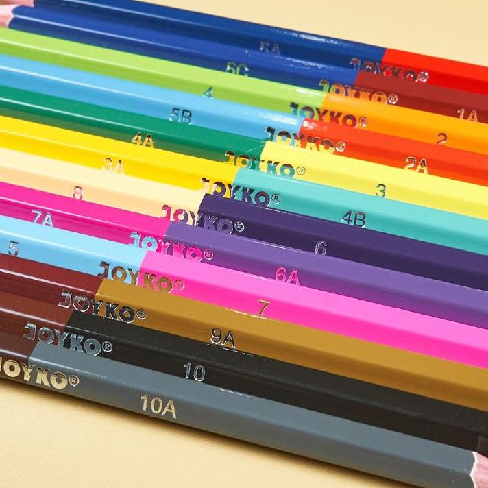 

[HoW㊖] Joyko Bi- Isi 12 Color Pencil duo color 2 warna ||Jual produk