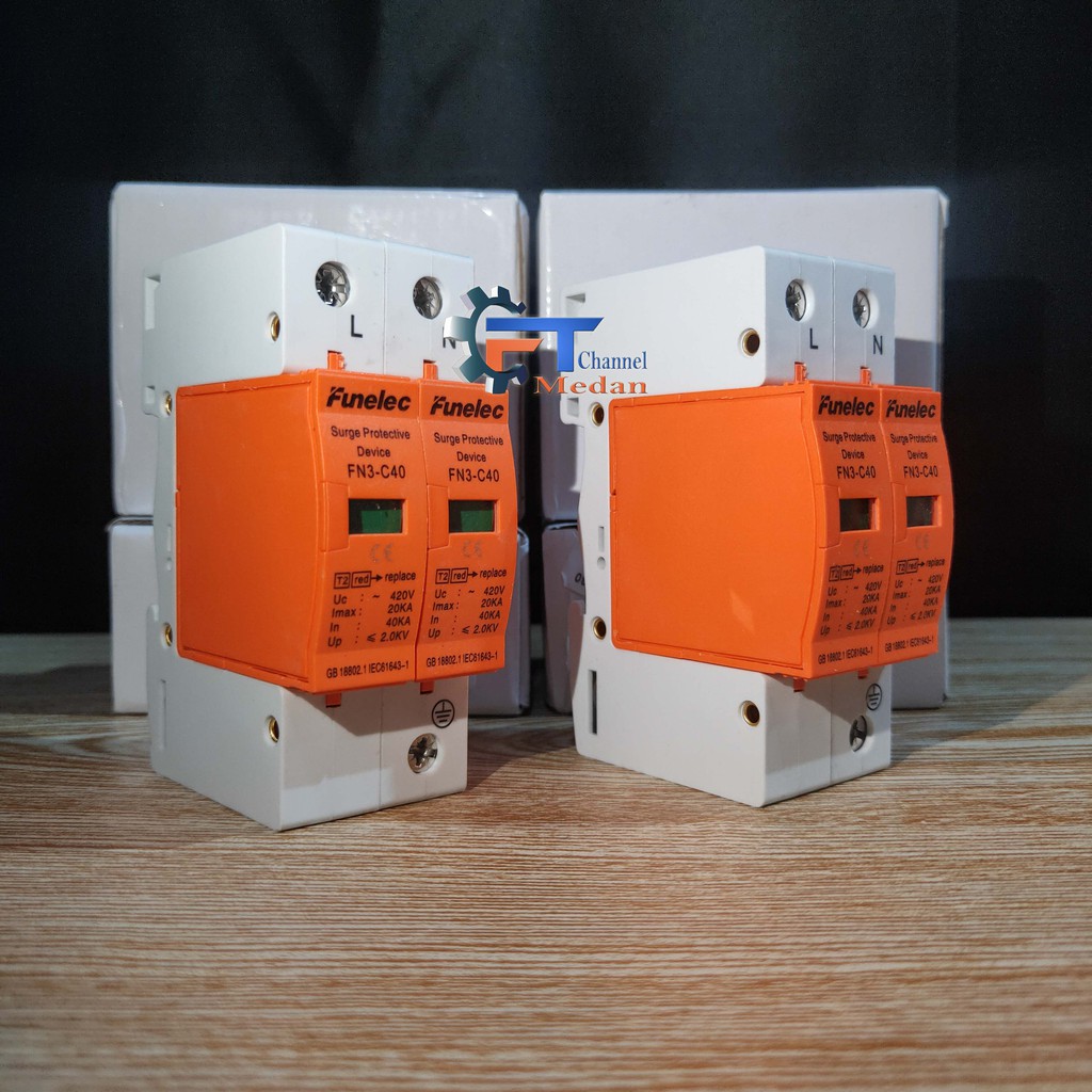 SPD Arester Anti Petir 2p AC