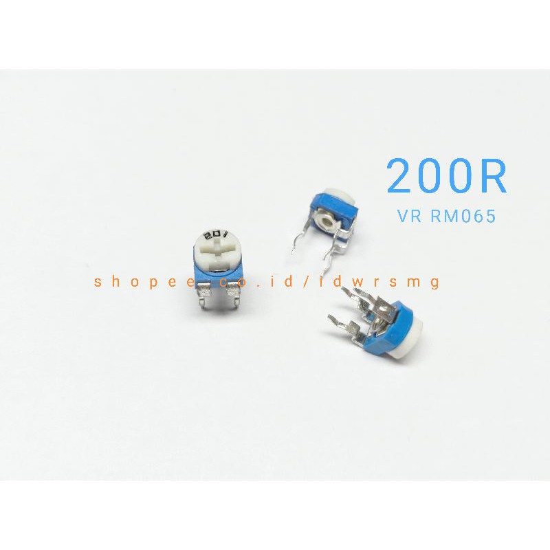 200 Ohm Trimpot Variable Resistor RM065 200Ohm VR RM-065 200 R