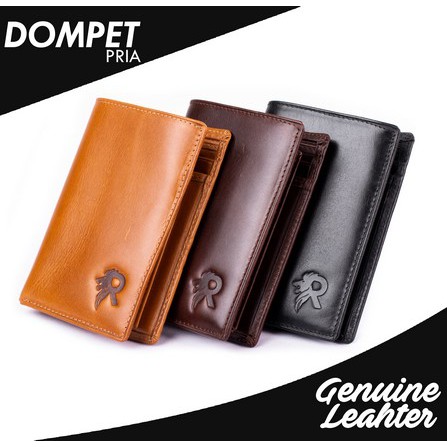 Dompet Pria Full Kulit Asli DP 112 REVEN LEATHER GOODS 