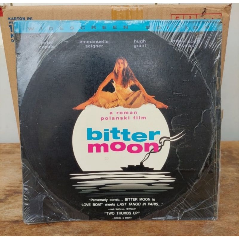 Kaset Laser disk Bitter Moon