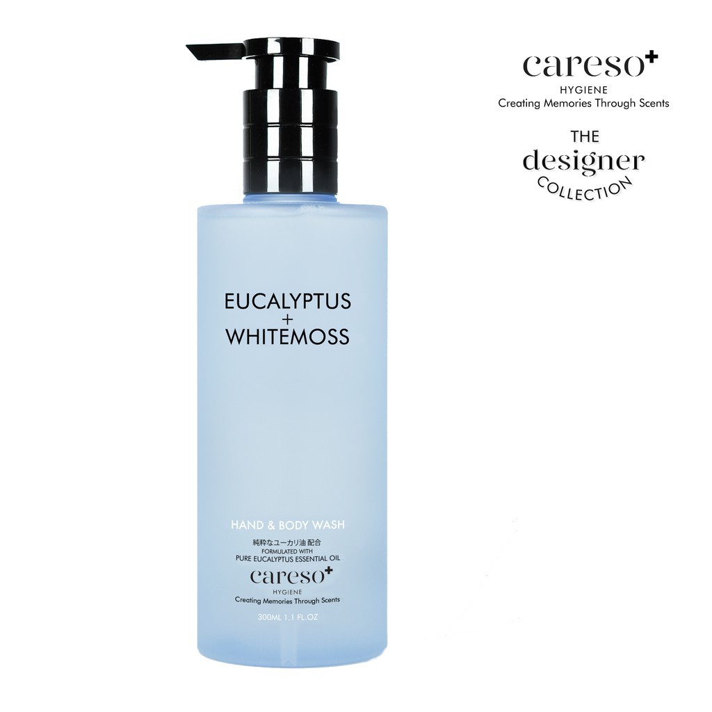 Careso Eucalyptus + Whitemoss Hand &amp; Body Wash 300 ml