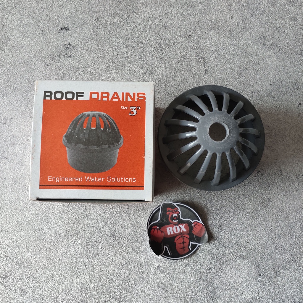 Saringan Talang pvc 3  - Roof Drains pvc 3