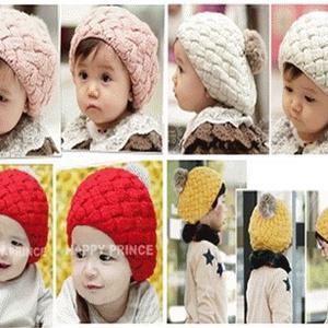 Import Topi Anak Pineaple Hat Anak Topi Anak Nanas Rajut Korean Style Knit Pineapple Hat - Topi Anak Perempuan Nanas IMPORT Rajut Elastis Pineaple Hat Kids - Topi Nanas Anak Premium Quality