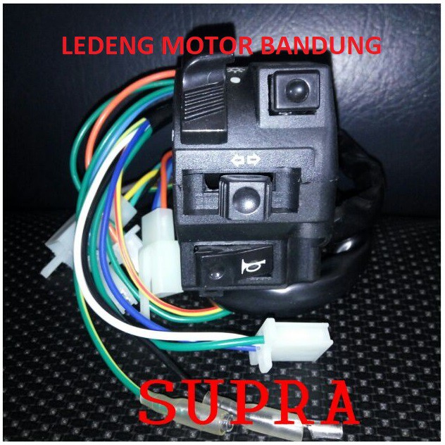 Saklar Kiri Supra-X Switch Lampu Dim Sen Klakson Honda Lokal