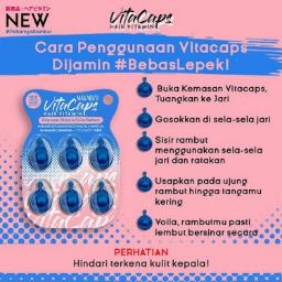 PAKET ISI 3 Makarizo VITACAPS Hair Vitamin Prismatic Shine and Color Reflect - Vitamin Rambut Kapsul 6 x 1 mL-3