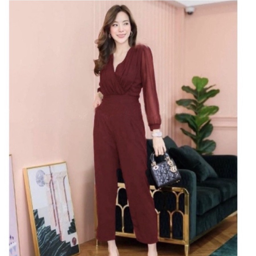 OFFICE LOOK KOREAN STYLE SET CELANA PANJANG IMPORT PREMIUM ALL SIZE