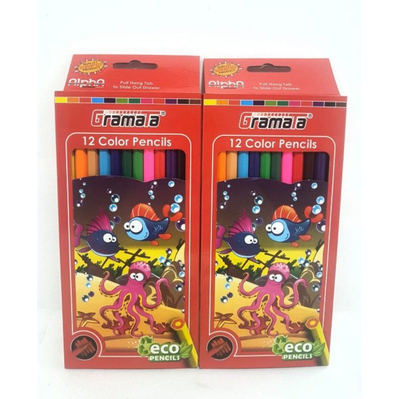 

Pensil warna Gramata panjang