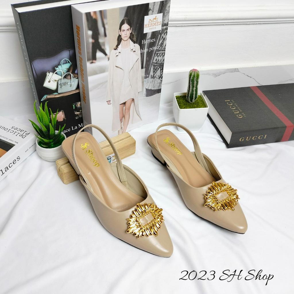 Sendal Baru Wanita kodi B02 Variasi oval Kekinian