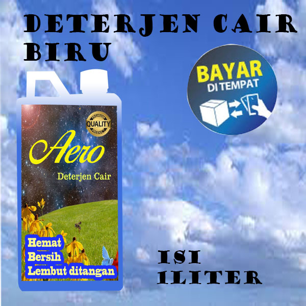 DETERJEN CAIR BIRU 1 LITER