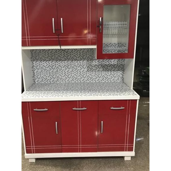 Ready Lemari Sayur Lemari Dapur Rak Piring Kayu Minimalis 3 Pintu Rak Piring Duco Free Ongkir Shopee Indonesia