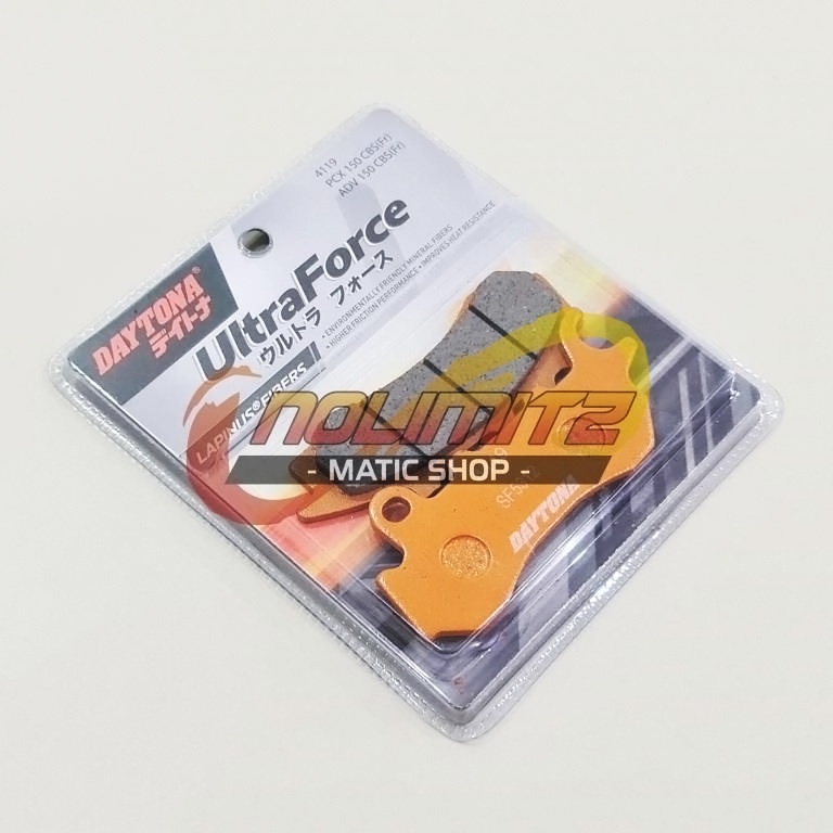 Kampas Rem Depan Daytona Lapinus Fibers Honda ADV PCX 150 CBS
