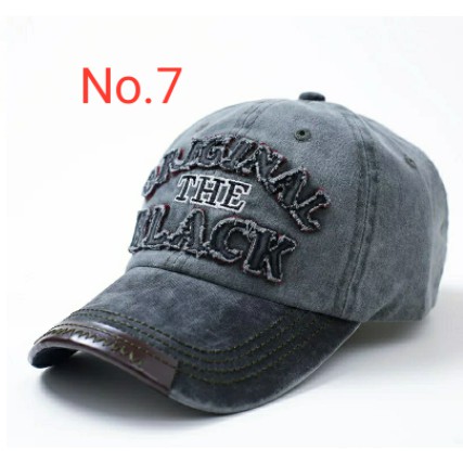 Topi Baseball Cap import Original The Black