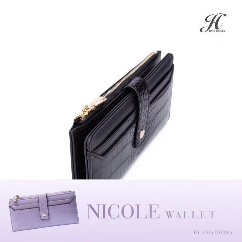 JIMS HONEY NICOLE Wallet Dompet Lipat Panjang Wanita