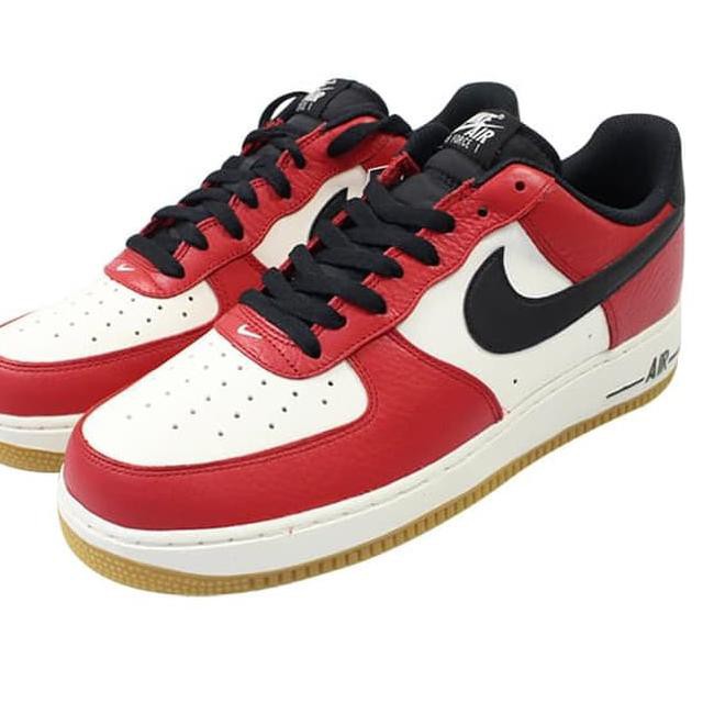 Sepatu Model myu Nike Jordan Air Force 1 07 Low Chicago Warna Merah