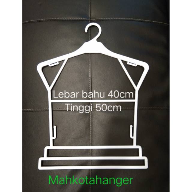 Hanger Setelan Dewasa JU 16 | Hanger layang dewasa | Gantungan baju dewasa