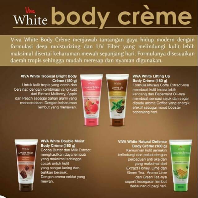 ★ BB ★ VIVA White Body Creme