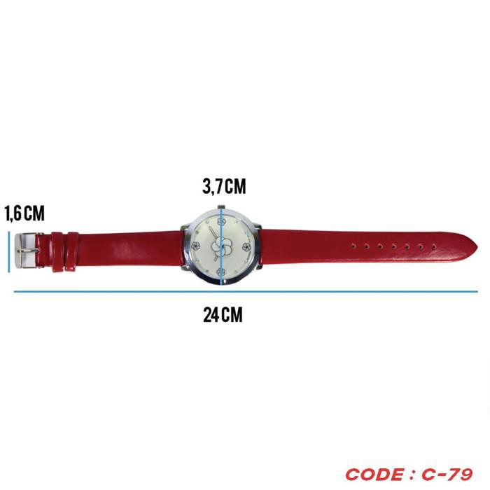 NEW BARIHO WATCHES JAM TANGAN ANALOG FASHIONABLE WANITA C-79