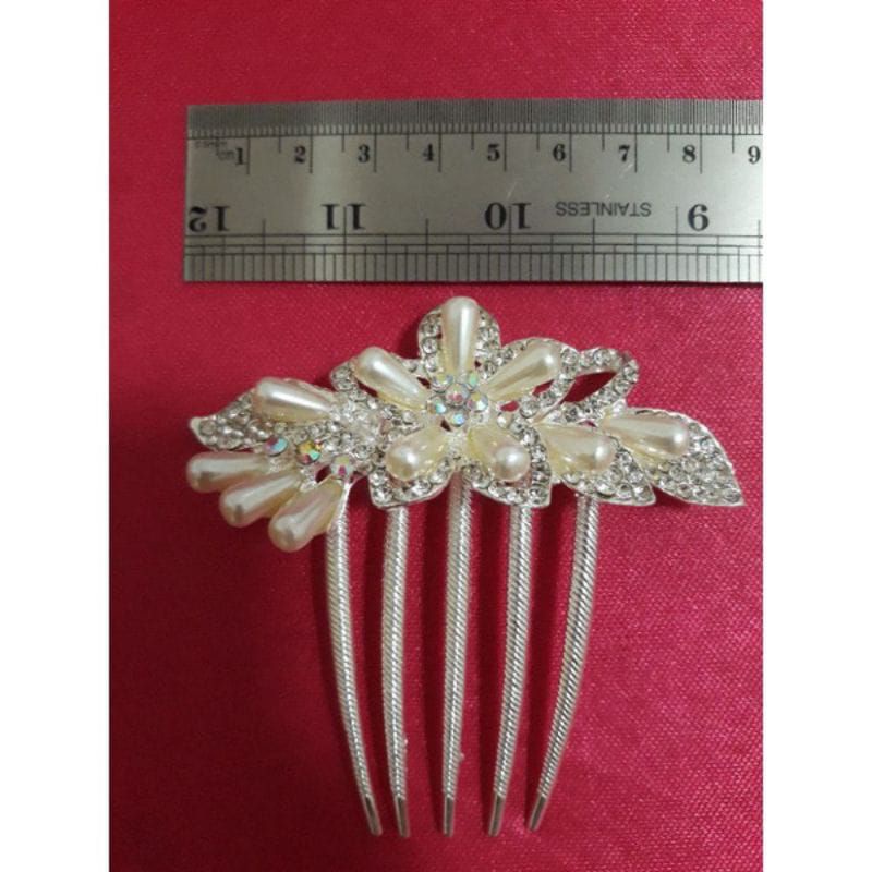 sirkam hiasan sanggul mutiara