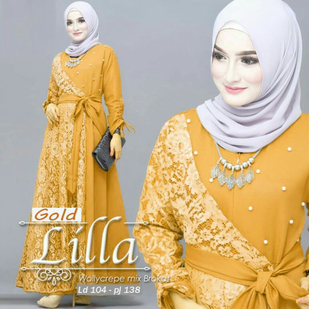 GAMIS BROKAT LILLA