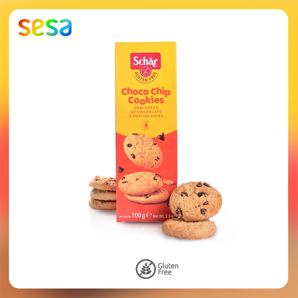 Jual Schar - Gluten Free Choco Chips Cookies 100 g | Shopee Indonesia