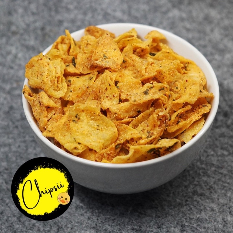 Jual Chipsii Salted Egg Potato Chips 200 Gr Shopee Indonesia