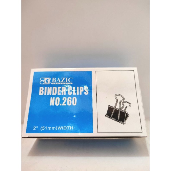 

Binder Clip 260 (Bazic)klip kertas/paper clip