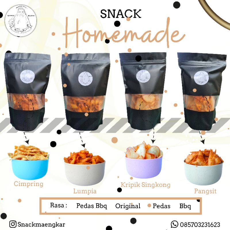 

Snack keripik makanan ringan