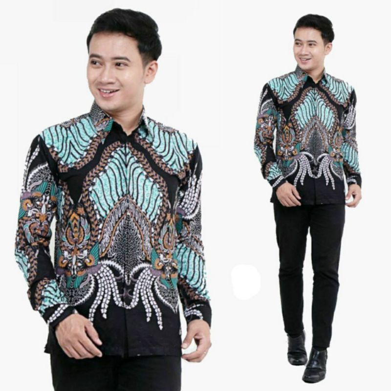 [ COD ] KEMEJA PRIA LENGAN PANJANG-KEMEJA PRIA MUSLIM M L XL