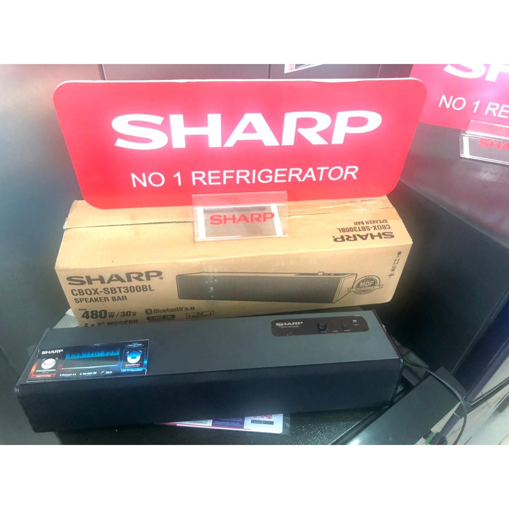 Soundbar Speaker Sharp CBOX SBT 300 BL