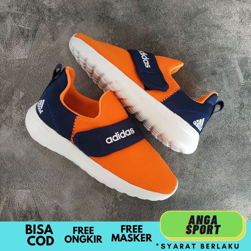 SEPATU ANAK ADIDAS MODEL VELCRO PEREKAT SEPATU SEKOLAH KIDS LAKI LAKI SNEAKERS ANAK PEREMPUAN KASUAL