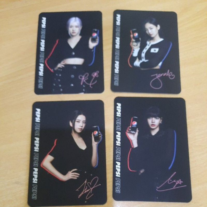 Photocard Blackpink Pepsi