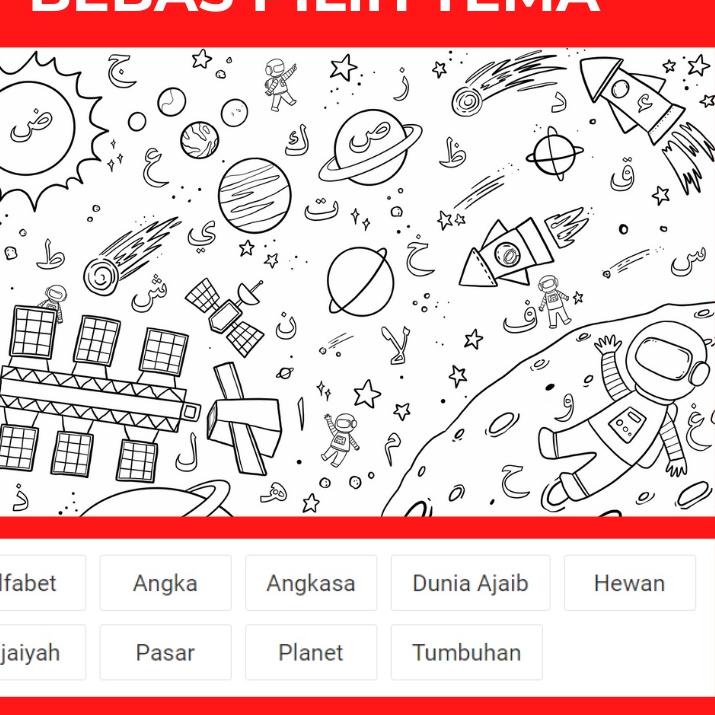 

Paling Dicari.. Jumbo Coloring Sheet