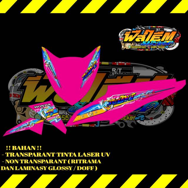 Striping Beat Fi Transparan 2013 - 2016