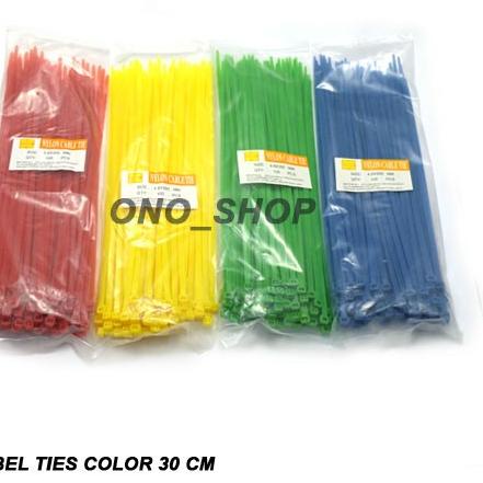 

✦ Kabel Ties Color 30 cm ( 100 Pcs ) - Kuning ❅