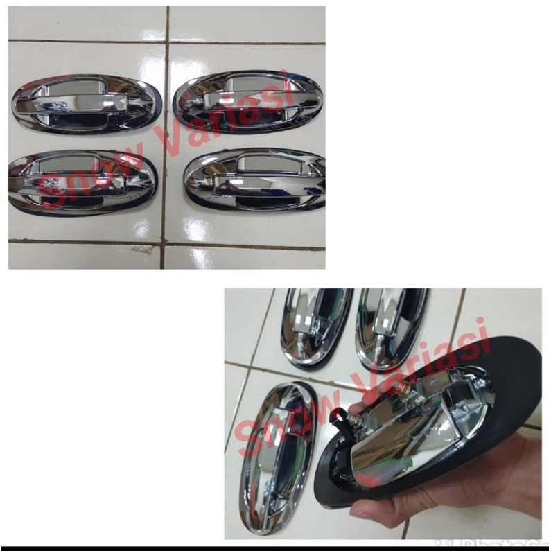 Outer Handle Avanza Xenia VVTI Agya Ayla Chrome Model Ganti