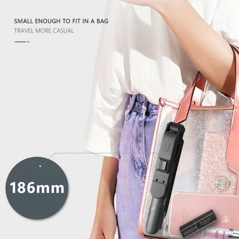 Tripod Mini Tongsis HP Smartphone Handphone Remote Bluetooth Shutter