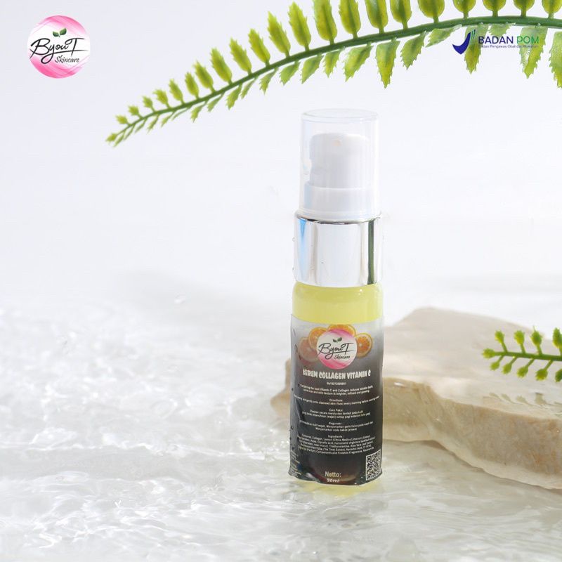 Serum Collagen Vitamin C Wajah Glowing Skincare Halal Pemutih Korea ORI BPOM Cream Farma Dokter
