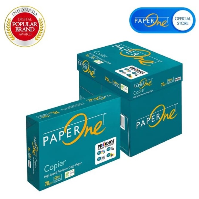 

Paper One Quarto 70 Gram/ Paper one Quarto A80 Gram - 1 BOX