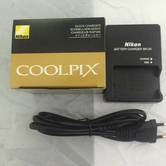Charger Nikon Mh 24 for Battery Nikon En eL14/eL14a