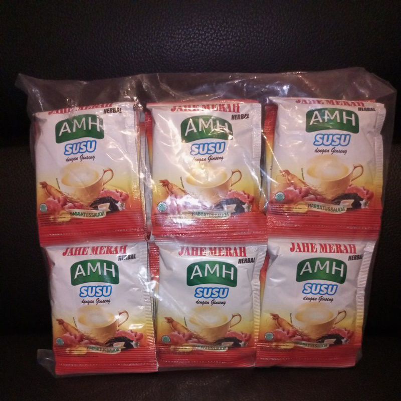 

Paket Hemat Amh Susu Jahe Merah [ Isi 3 Renteng x 10 sachet ]