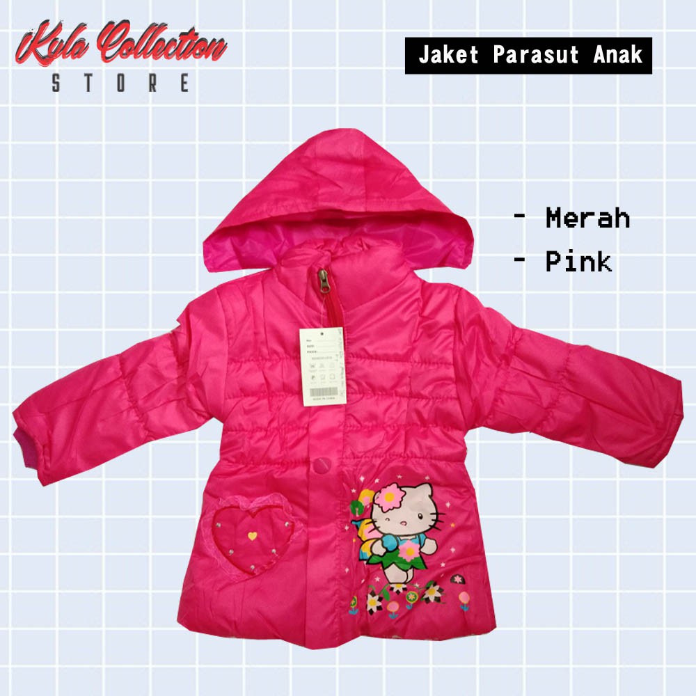 Jaket Parasut Anak Perempuan Jaket Tebal Anak Perempuan Import