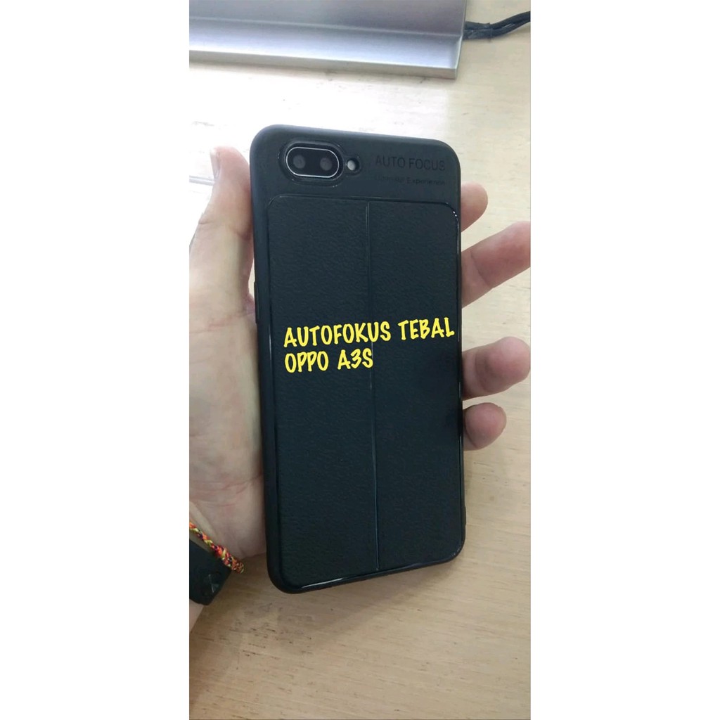 Case Silikon Kondom casing cover softcase Autofocus Oppo A3s hitam