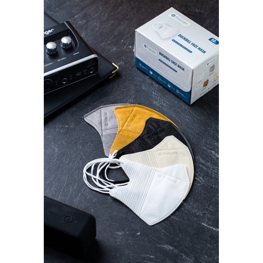 [50pcs] Masker Medis DuckBill 3Ply Surgical Mask Fivecare