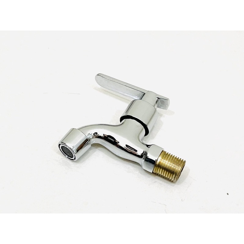 TS201 Kran Air Tembok Dinding 1/2&quot; - Keran Air Engkol 1/2 Inch Chrome