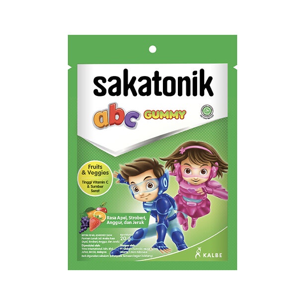 Sakatonik ABC Gummy Fruit &amp; Vegie - Vitamin Anak